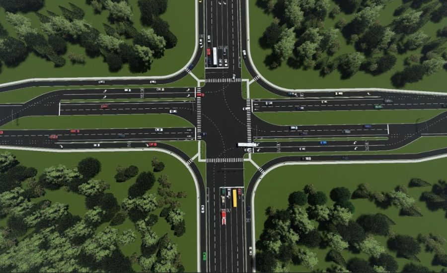 How to Navigate a Displaced Left Turn Intersection