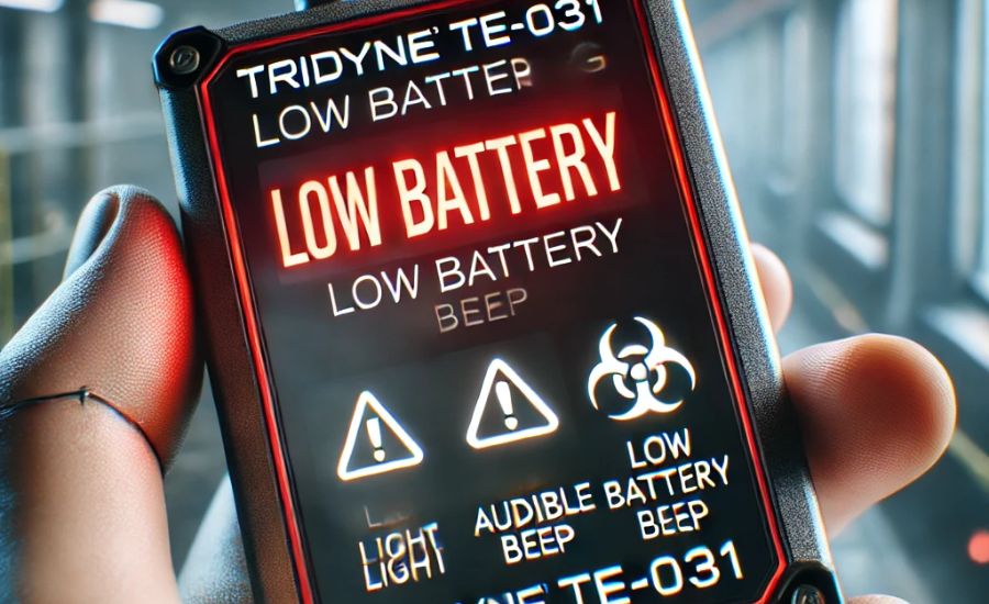 Tridyne Low Battery