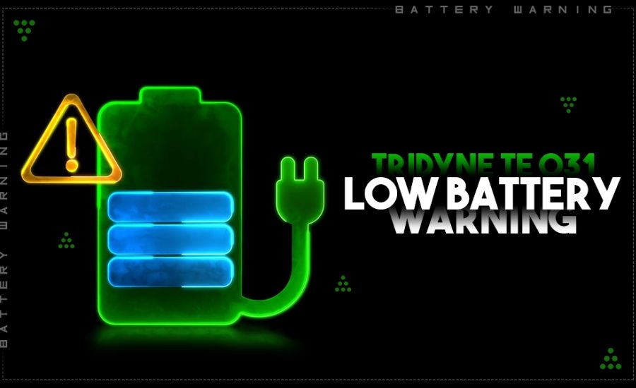 Understanding and Resolving the “Tridyne Low Battery” Warning