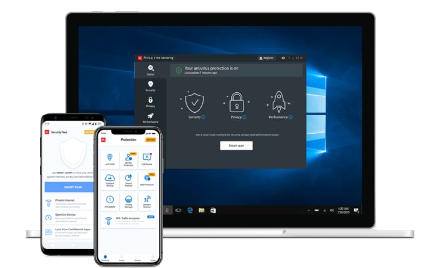 Características de Sophos Portable Security para Android